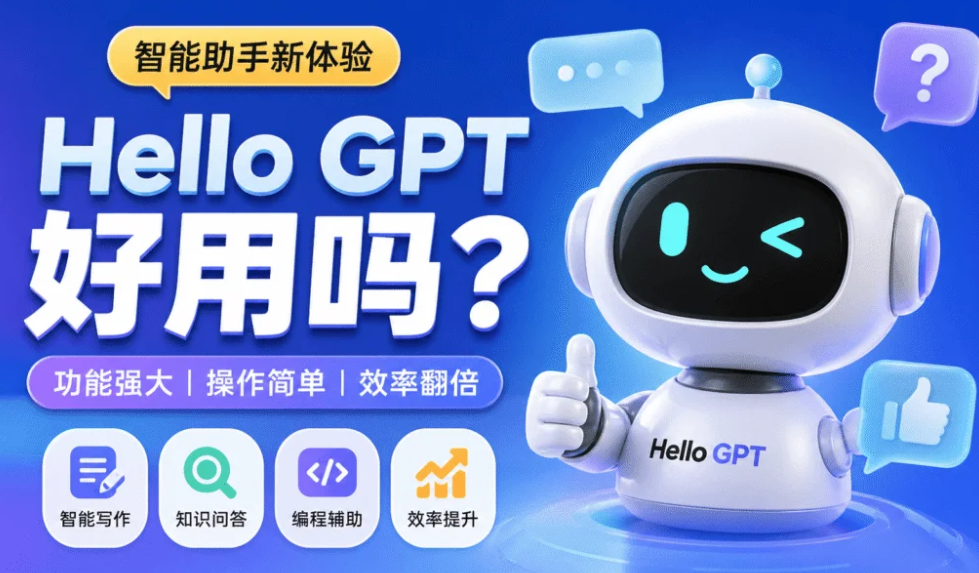 Hello GPT好用吗？